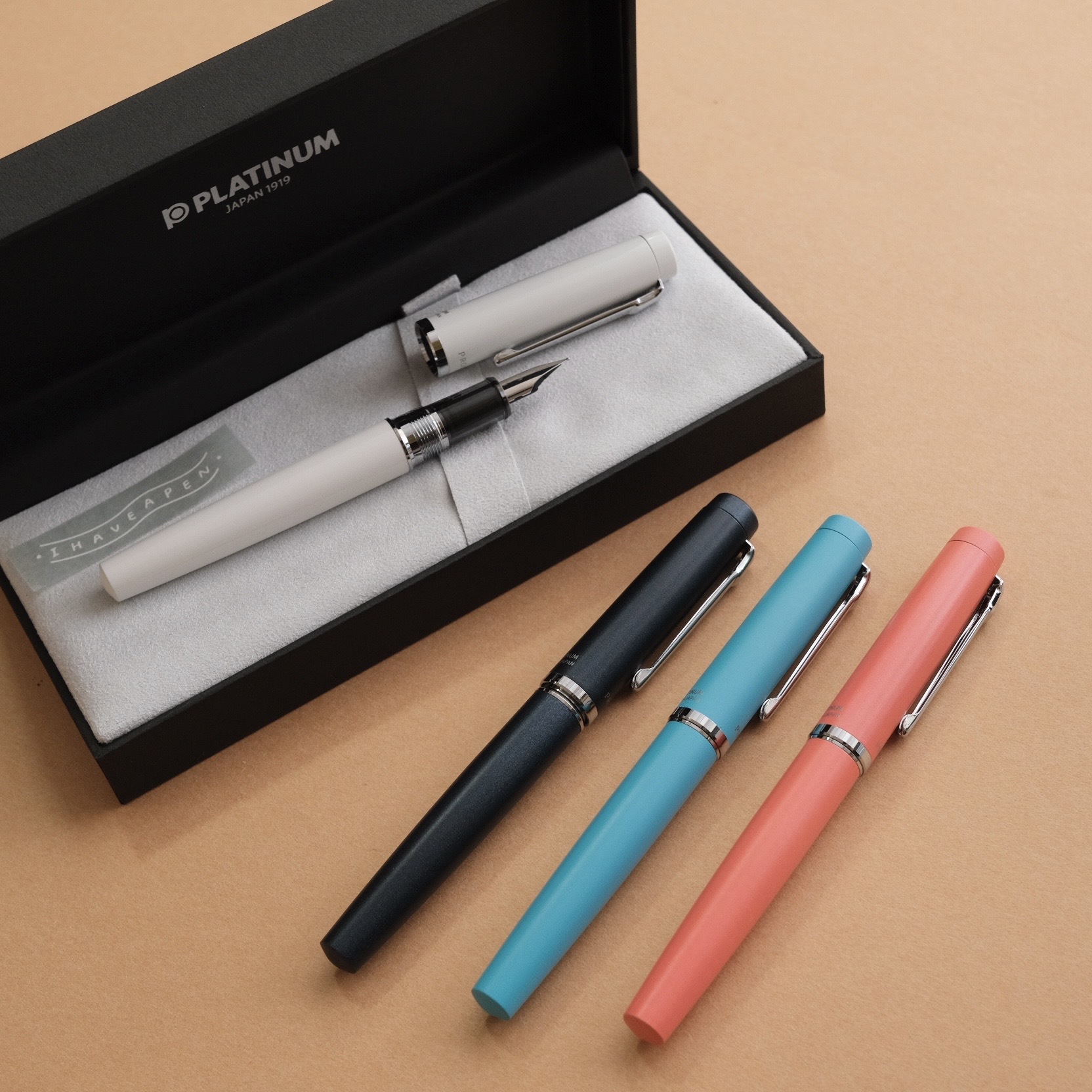 PROCYON 南河三 鋼筆 (實色桿) ｜白金牌 PLATINUM 日本