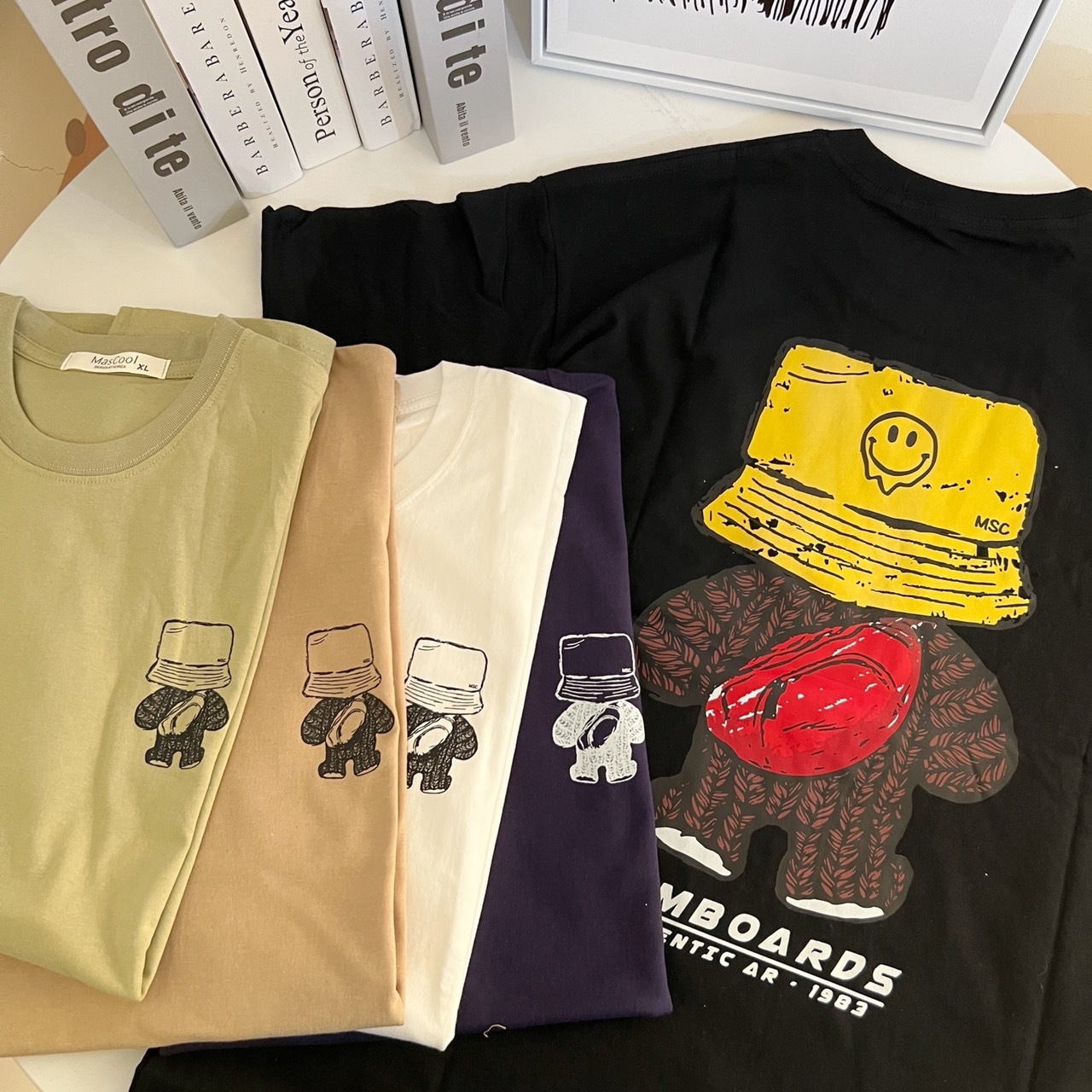 6053 帽子熊短袖