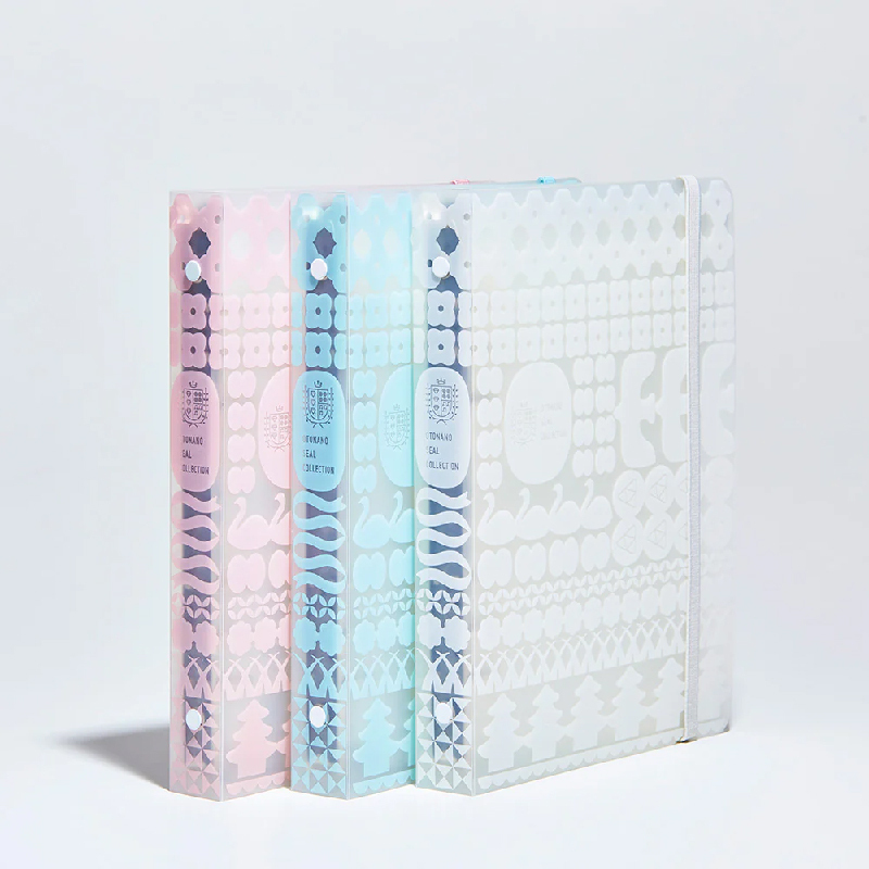 HITOTOKI 貼紙收納冊 A5 6孔活頁夾|日本KINGJIM