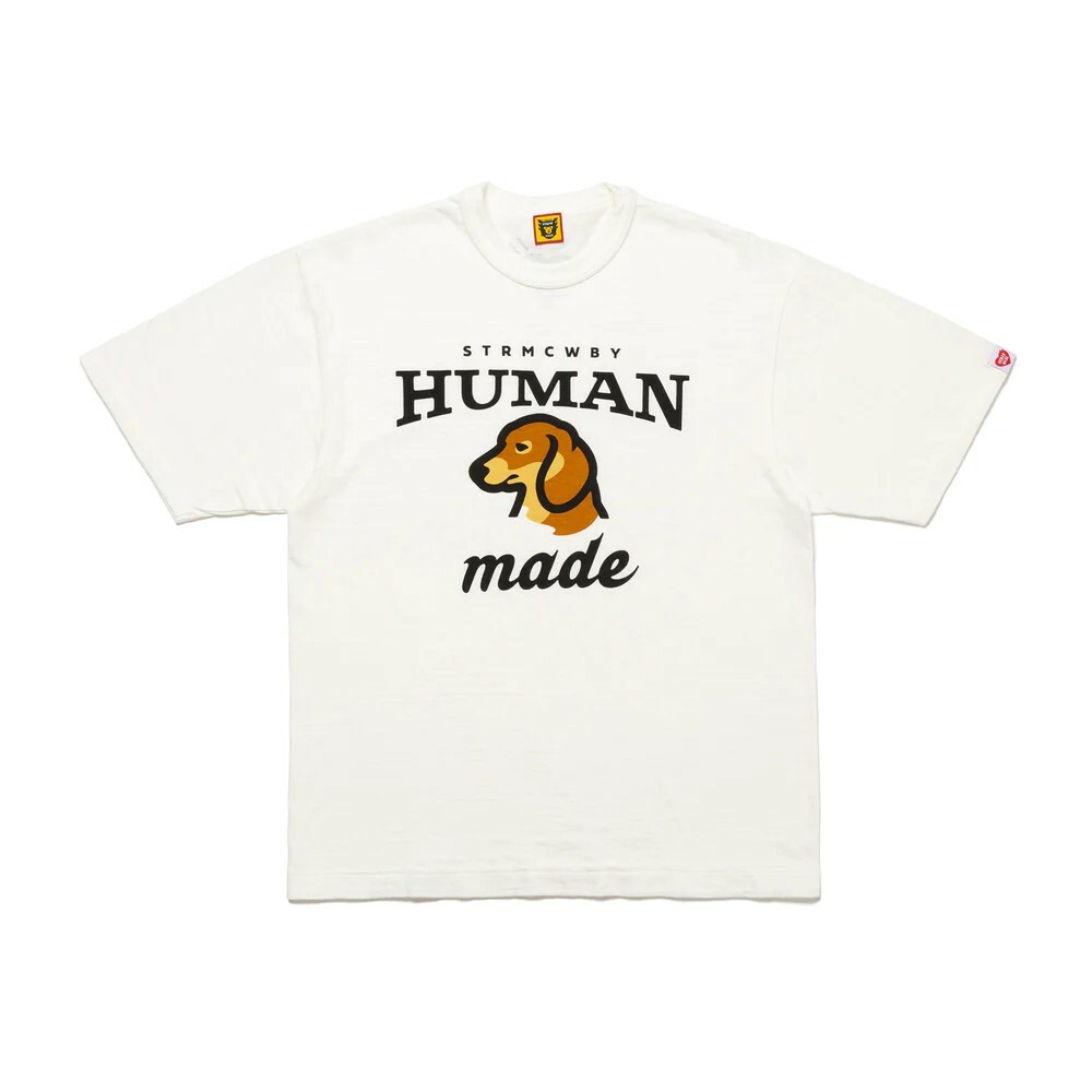 HUMAN MADE GRAPHIC T-SHIRT #6 達克斯獵犬動物圖案短袖HM26TE006