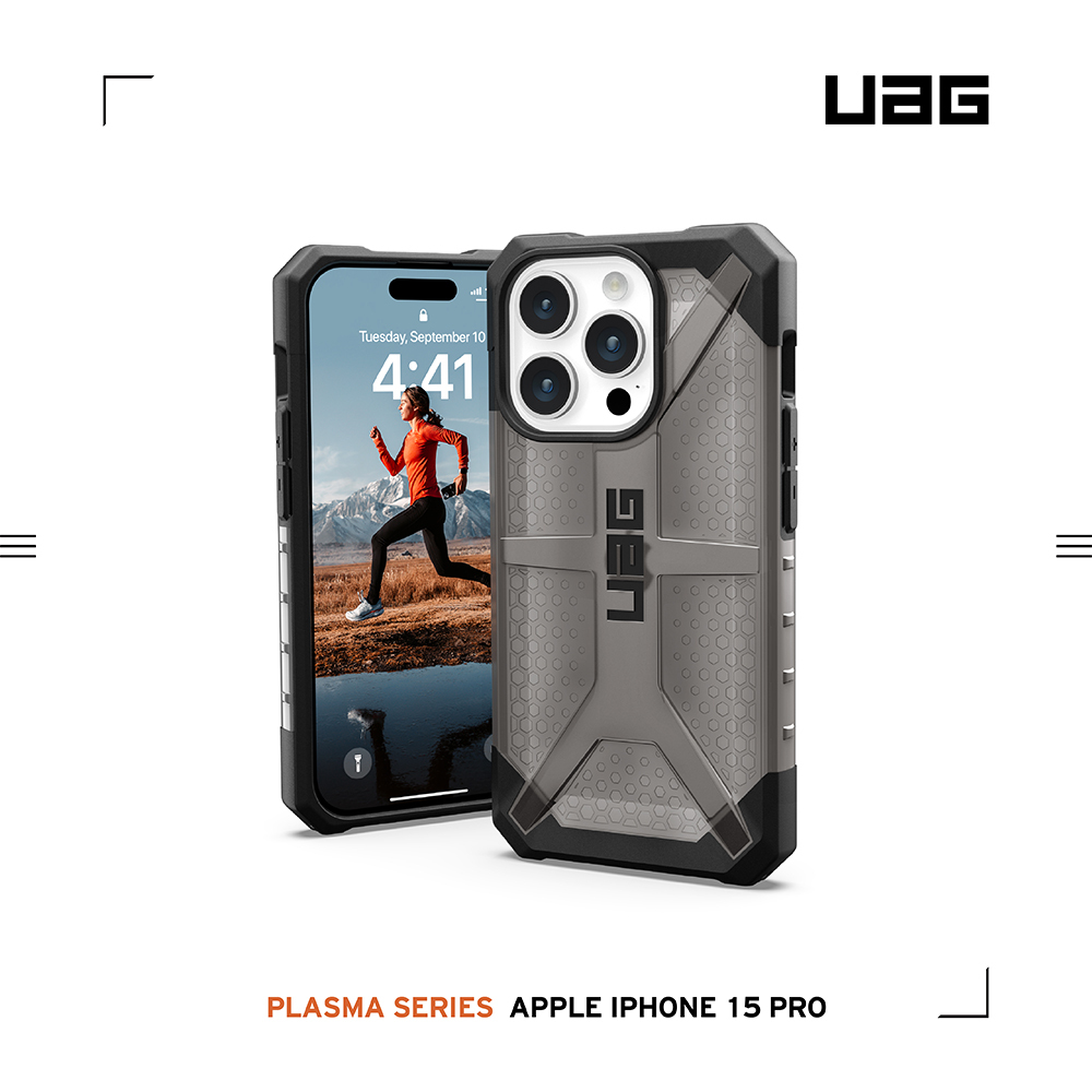 UAG  iPhone15 Pro  (6.1")  美國軍規耐衝擊保護殼 (2色)