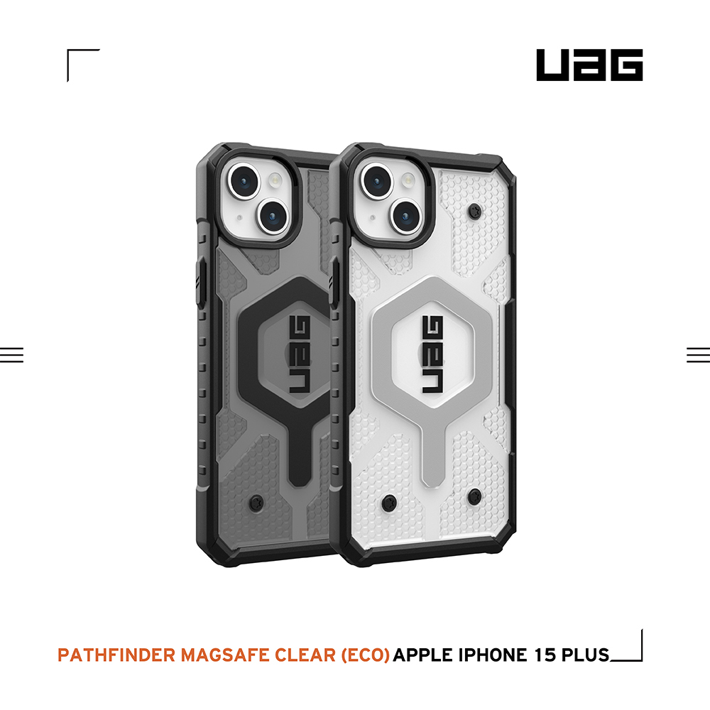 UAG  iPhone15 Plus (6.7")  美國軍規MagSafe耐衝擊保護殼 (2色)