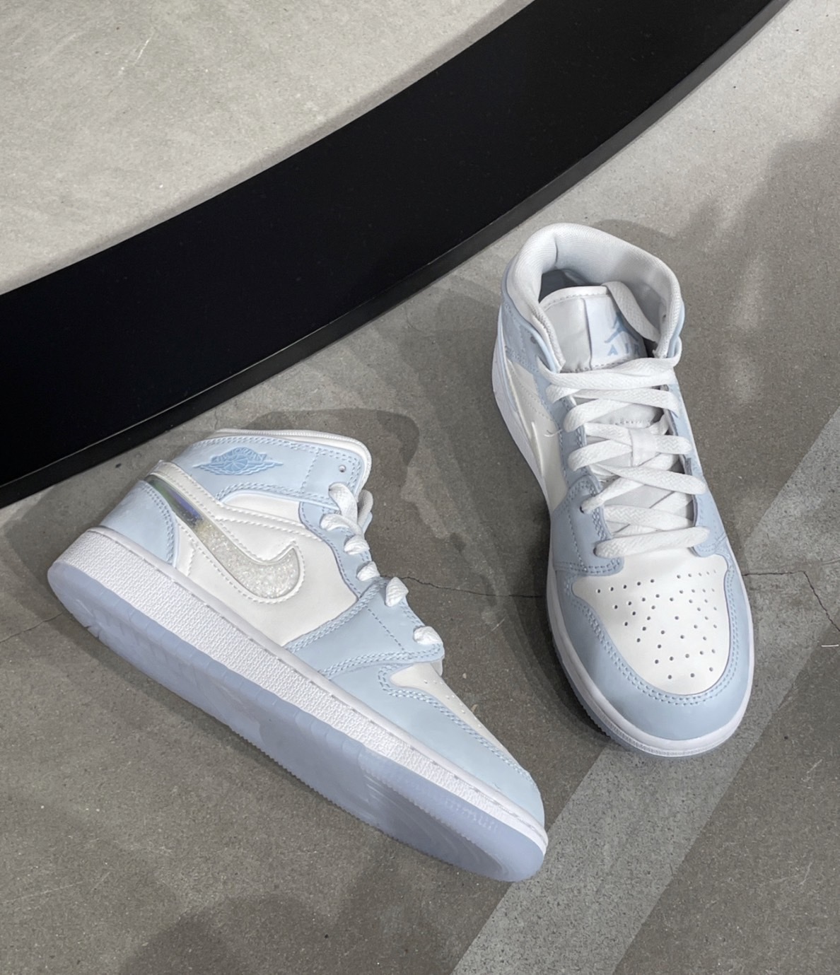 預購 NICEDAY Air Jordan 1喬丹 1代 星空流沙 白藍 鐳射 大童