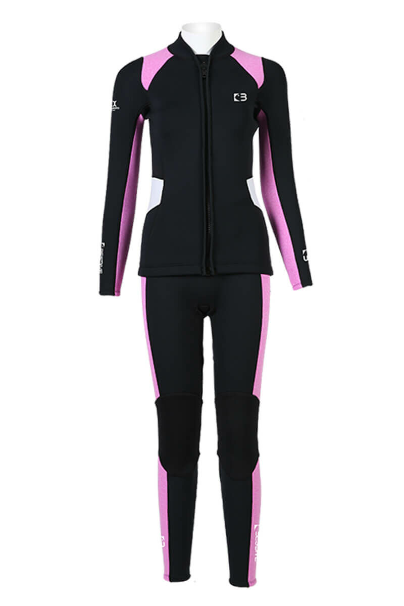 ▲預購 Bestdive 女款 棉彩系列 兩件式防寒衣