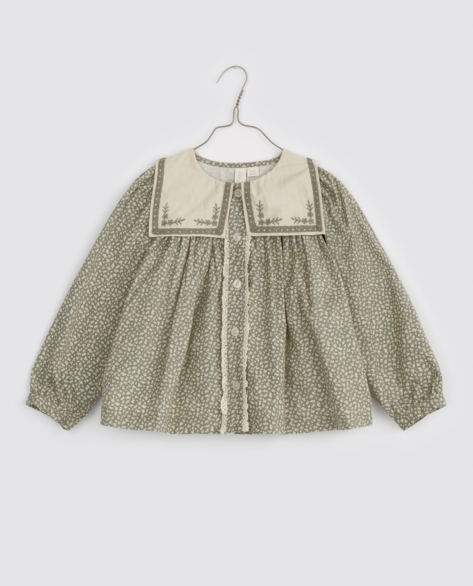 Little Cotton Clothes - Organic Sailor Blouse - Cowslip