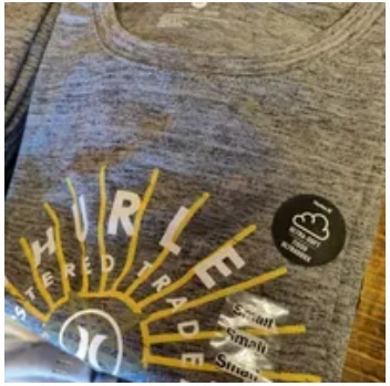 [S] HURLEY SURROUNDER JERSEY SS GRAPHIC TEE,CHARCOAL HEATHER, HSP23VMT06332-010 (SHL13)