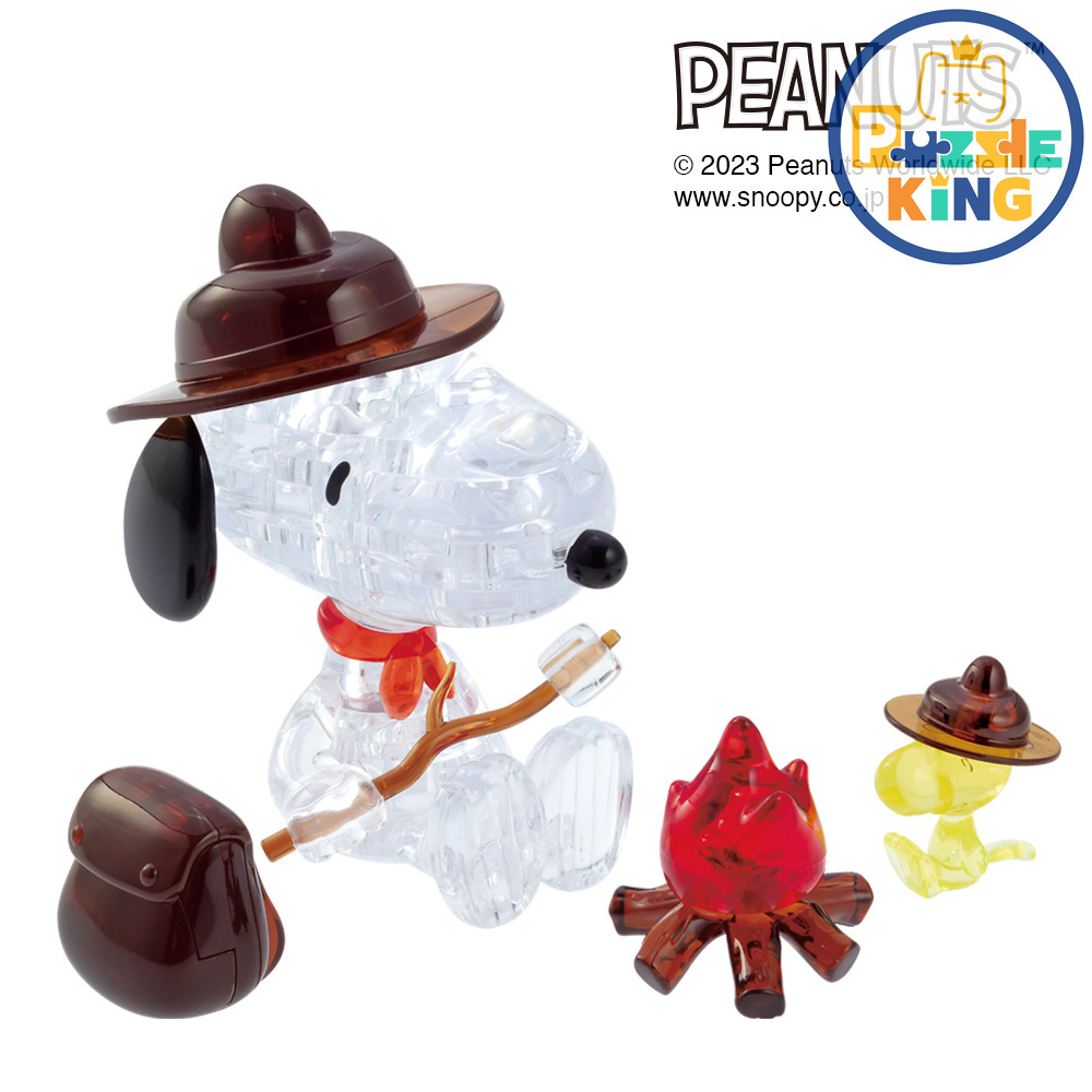 SnoopyCamping (立體水晶)