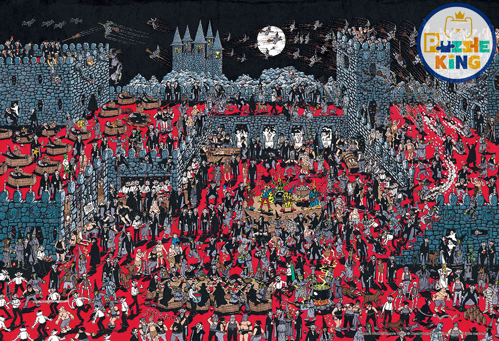 沃利在哪裡？ 吸血鬼與女巫城堡