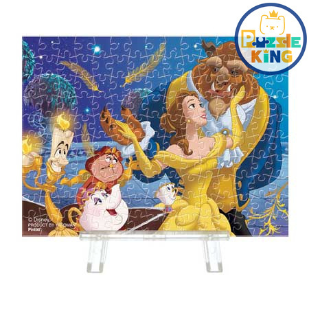 美女&野獸-閃爍的真愛 (迷你尺寸) (透明樹脂)