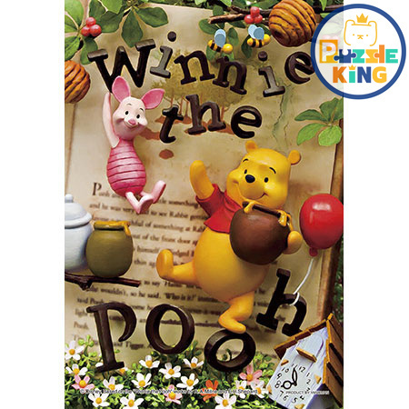 小熊維尼-維尼和蜂蜜 (透明樹脂)