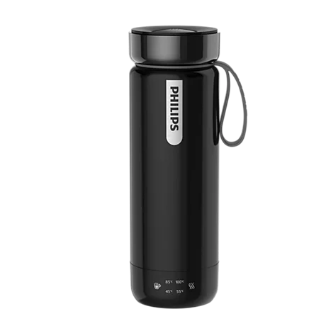 飛利浦 Philips  AWP2769BK/97‧GoZero 雙壁真空保溫電熱水樽‧350ml(100-240V)‧‧香港行貨,原廠2年保養‧