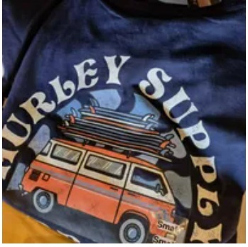 [S] HURLEY ROAD TO NOWHERE ROADTRIP SS GRAPHIC TEE,OBSIDIAN, HFA23VMT07403-401 (SHL28)