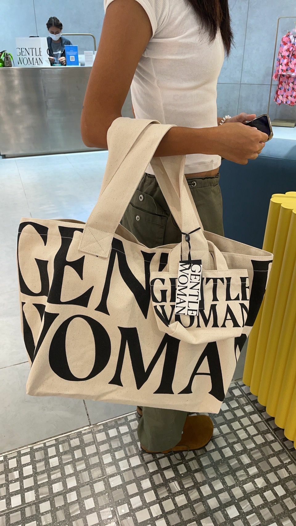 代購 Gentlewoman 新款 LOGO SHOULDER BAG