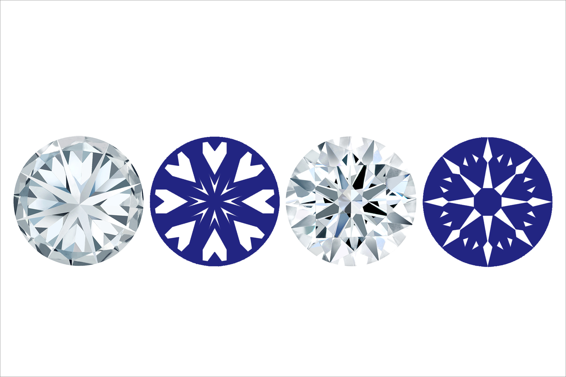 Lovebird Diamond 八心八箭鑽石放大鏡