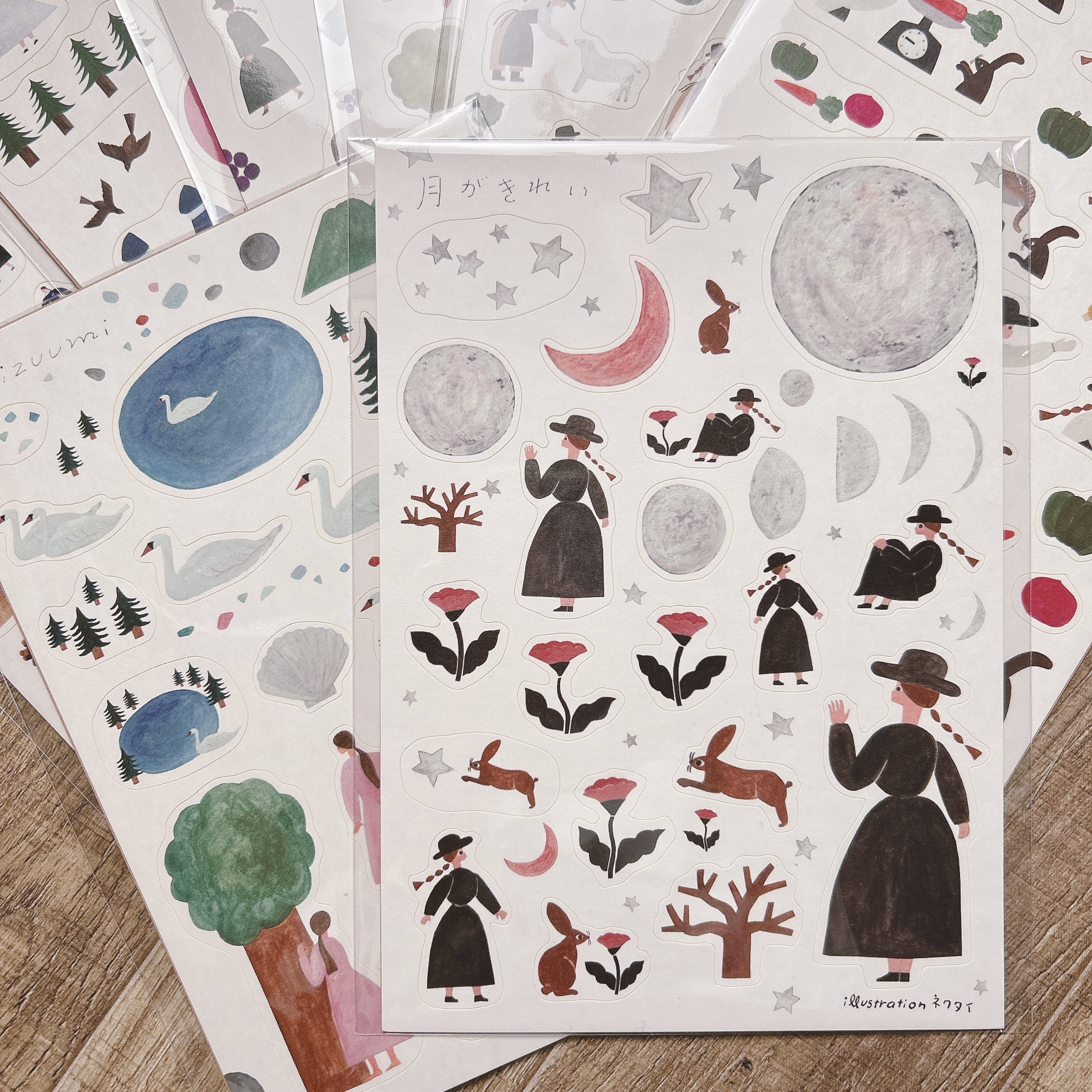 日本Necktie｜割型貼紙（八款）