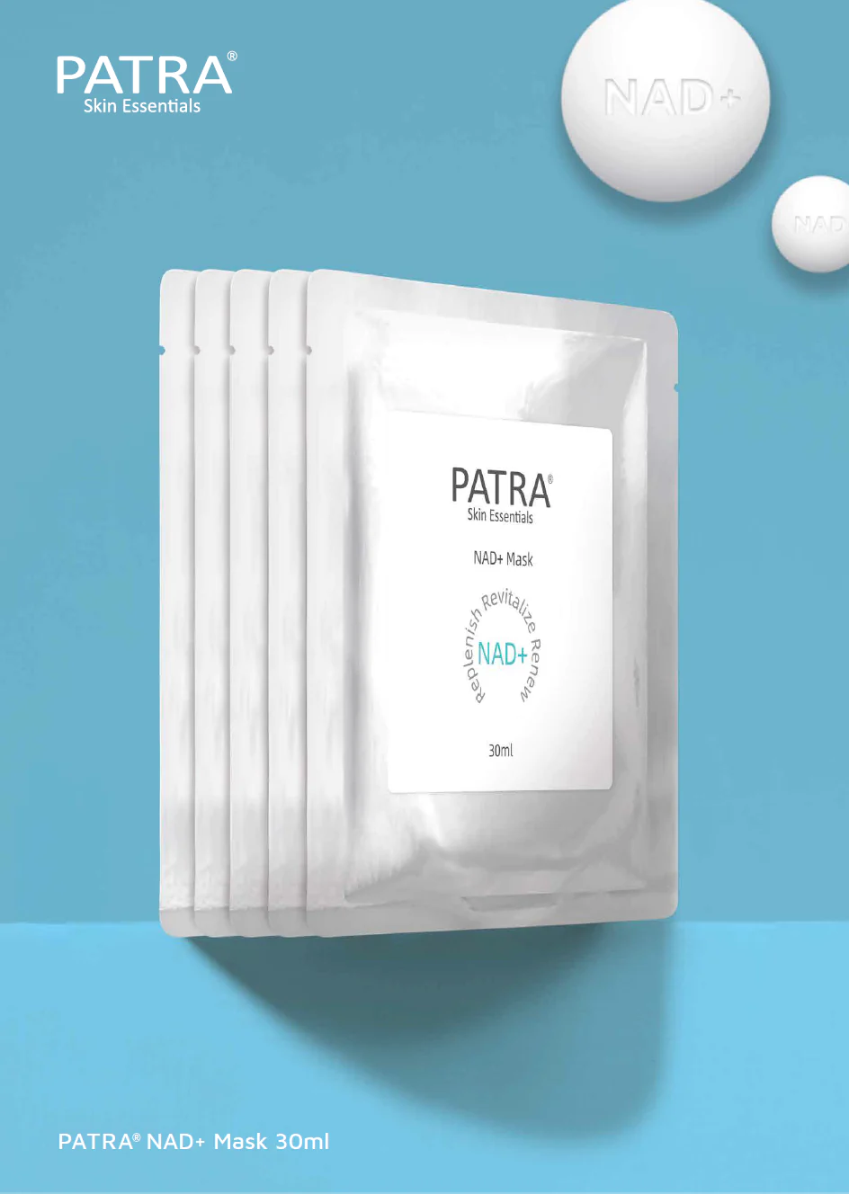 PATRA® NAD+ Face Mask 10片