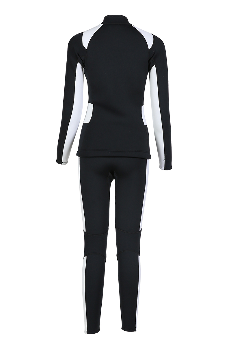 ▲預購 Bestdive 女款 黑白系列 殺人鯨 兩件式防寒衣