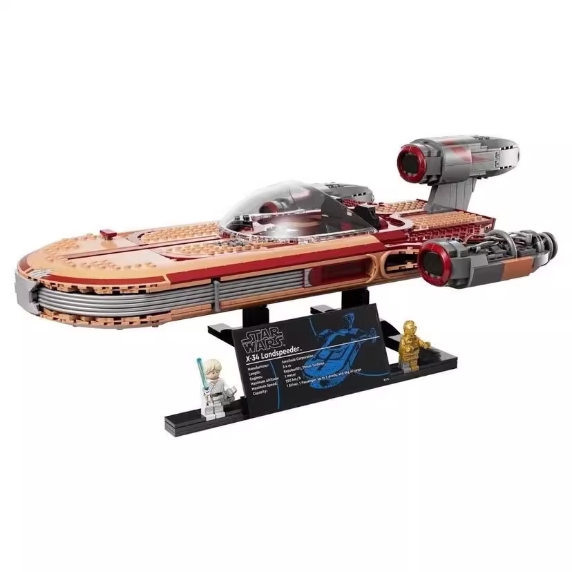 Luke Skywalker's Landspeeder Star Wars Buildings Set Fit Lego NO BOX NA22006