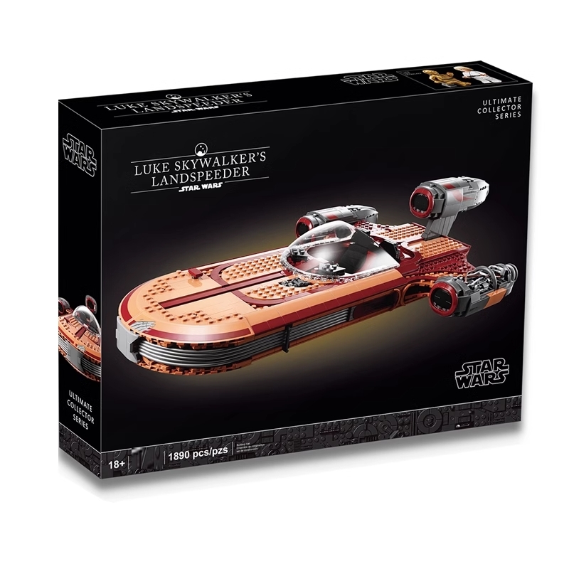 Luke Skywalker's Landspeeder Star Wars Buildings Set Fit Lego NO BOX NA22006