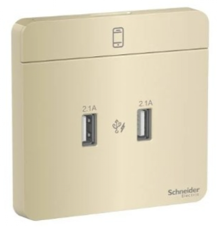 AVATARON奐尚兩位2.1A USB充電插座