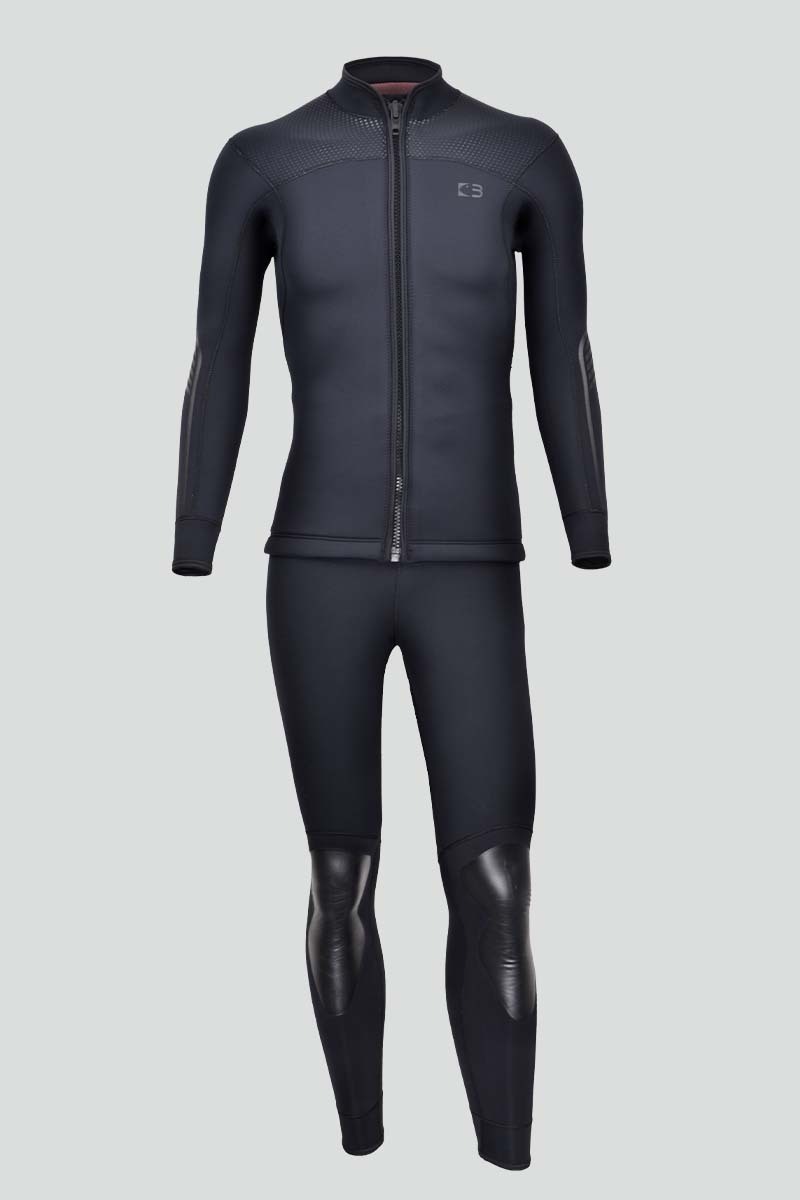 ▲預購 Bestdive 男款 黑魔系列 超彈兩件式防寒衣 2026