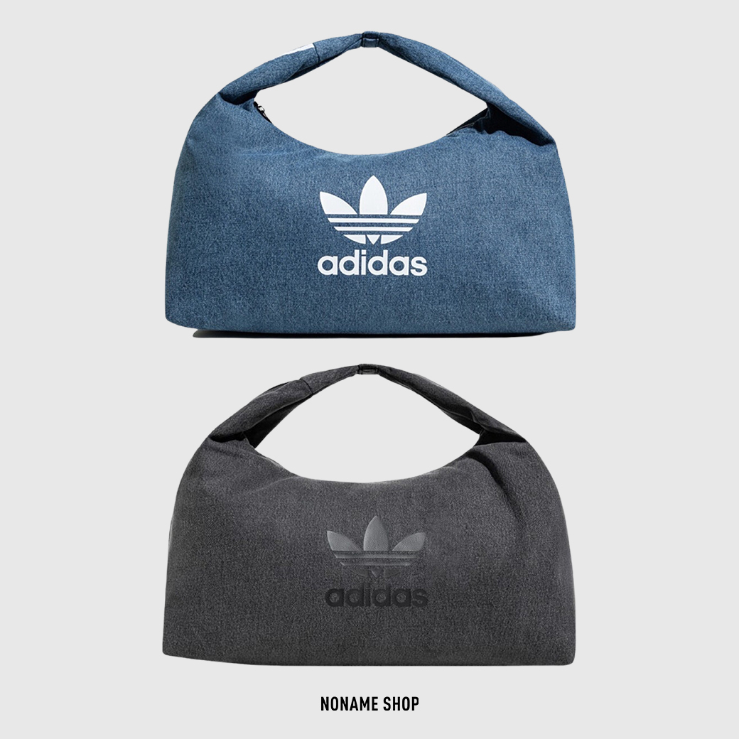 ADIDAS Originals DEMIN 牛仔 丹寧 單肩 大雲朵包 兩色 (附小零錢包)