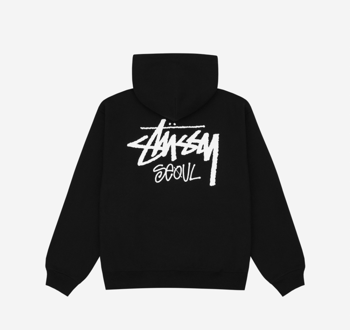 韓國限定Stussy Seoul 字樣連帽外套