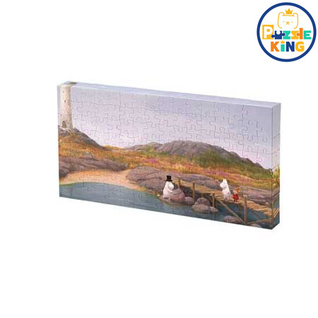 Moomin-島與燈塔 (立體免框) (環保樹脂)