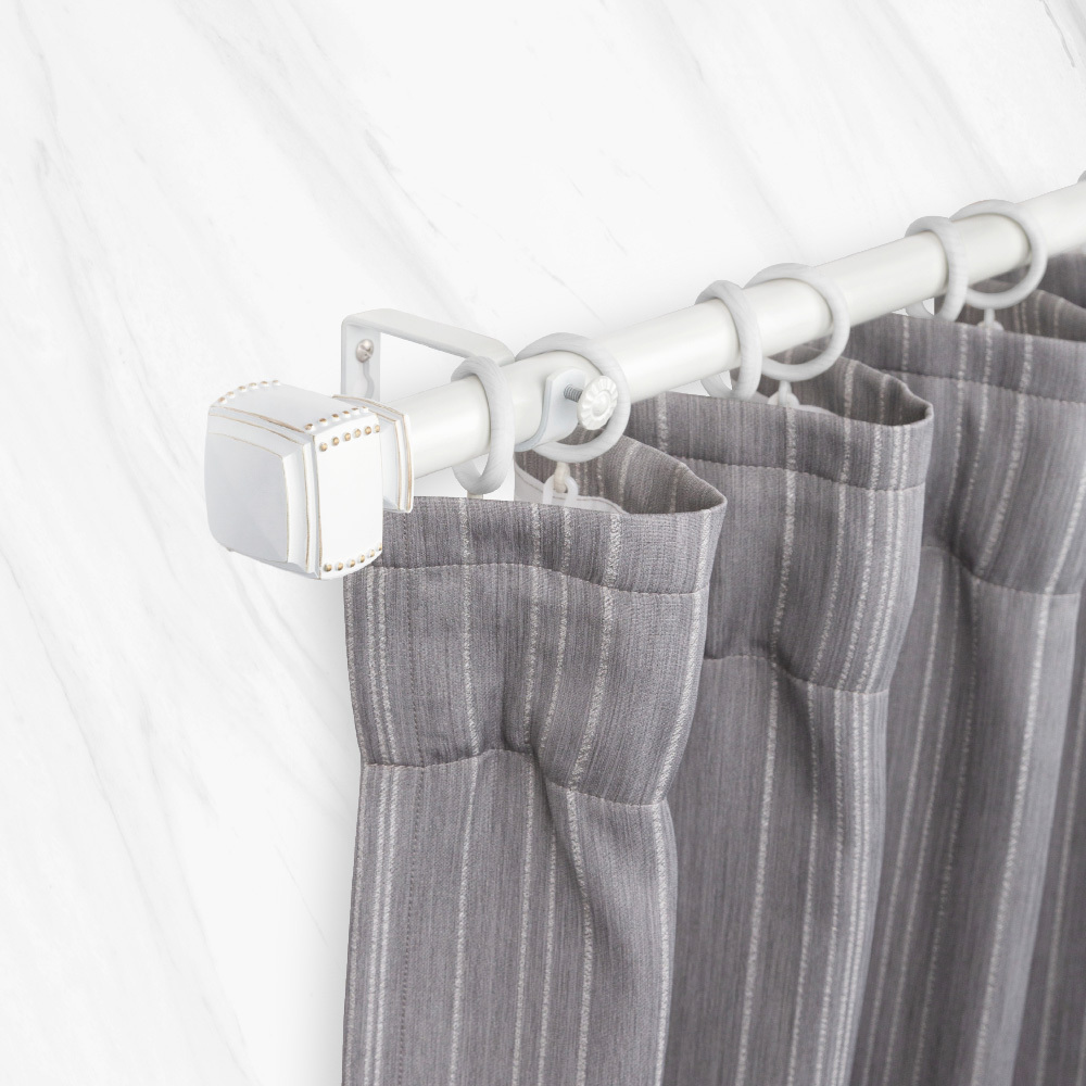 25.4mm│空間美學│晨白窗簾伸縮桿