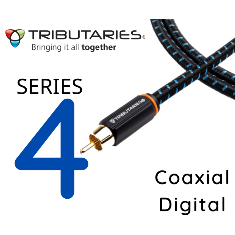 Tributaries 4AD 數碼音頻線 (同軸) (4N HC-OFC高傳度無氧銅) (1條)