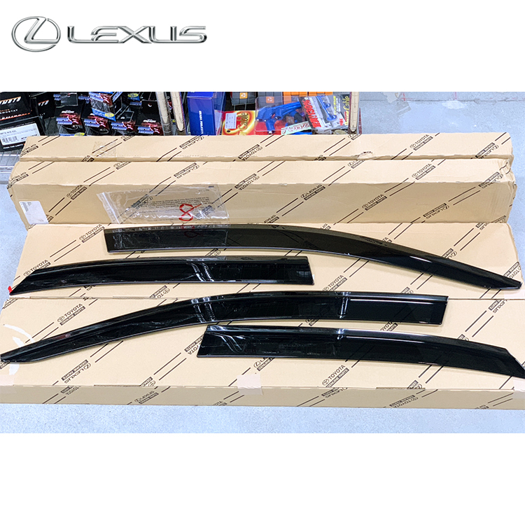 LEXUS 日規選配件 晴雨窗(黑邊) LEXUS RX500h F SPORT 2023-