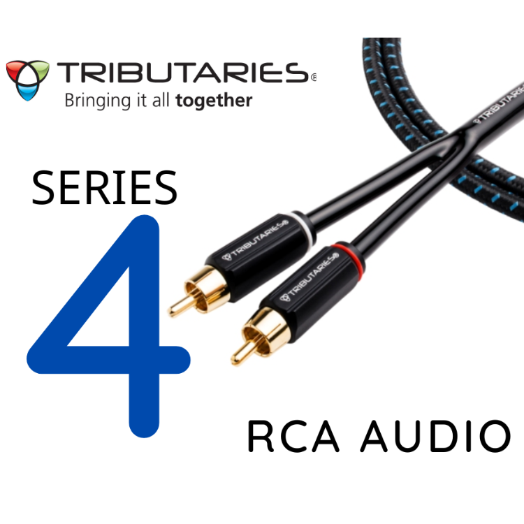 Tributaries 4A 單端模擬音頻接線 (4N HC-OFC高傳度無氧銅) (1對)