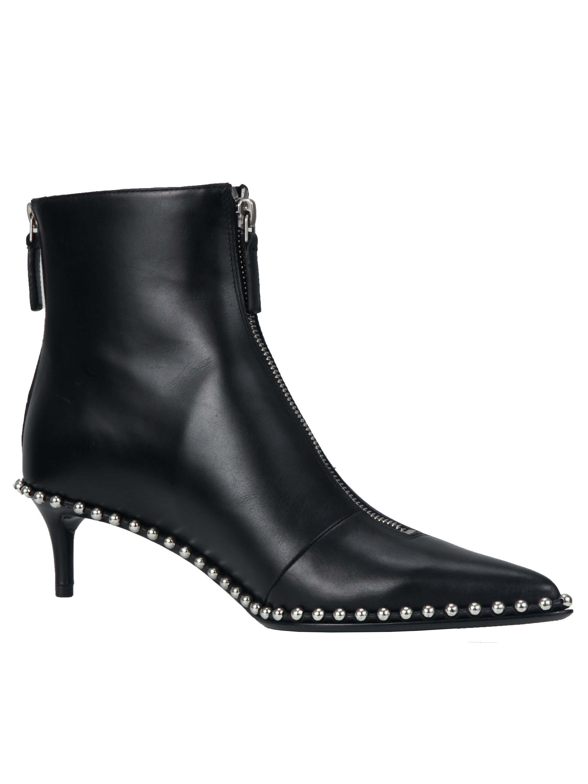 Alexander wang eri cheap studded leather ankle boots