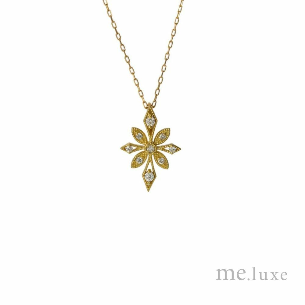 【me.luxe】K10永恆之星6分鑽鍊