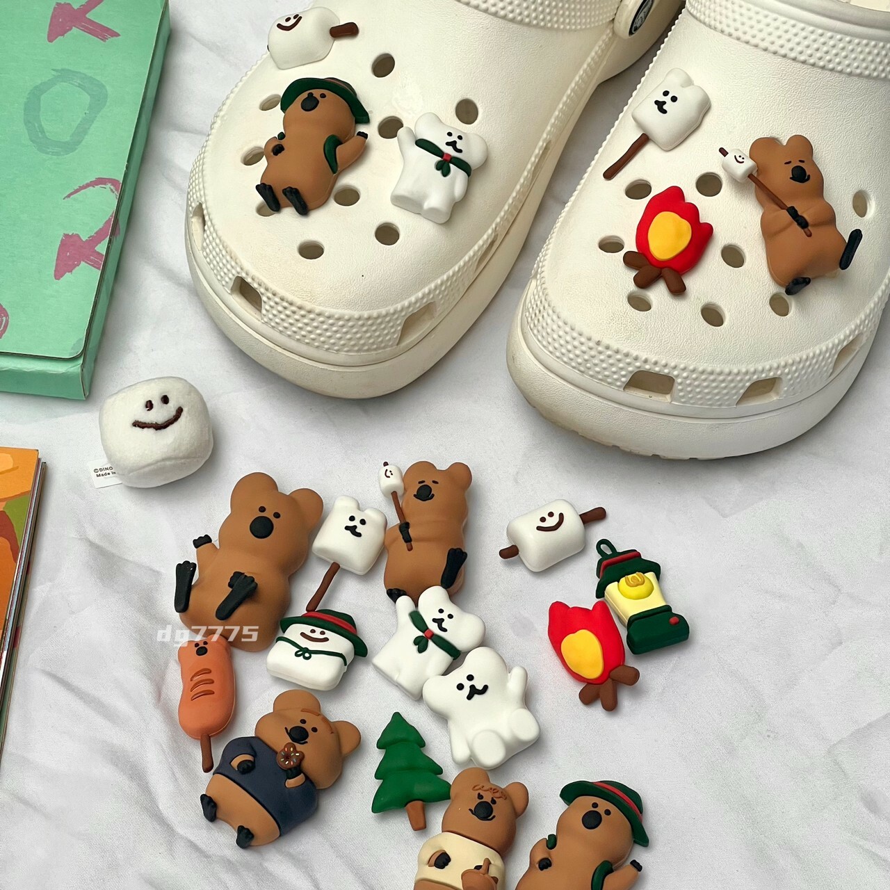 #現貨 Dinotaeng  Quokka Bobo  洞洞鞋扣 鞋花 鞋扣 現貨