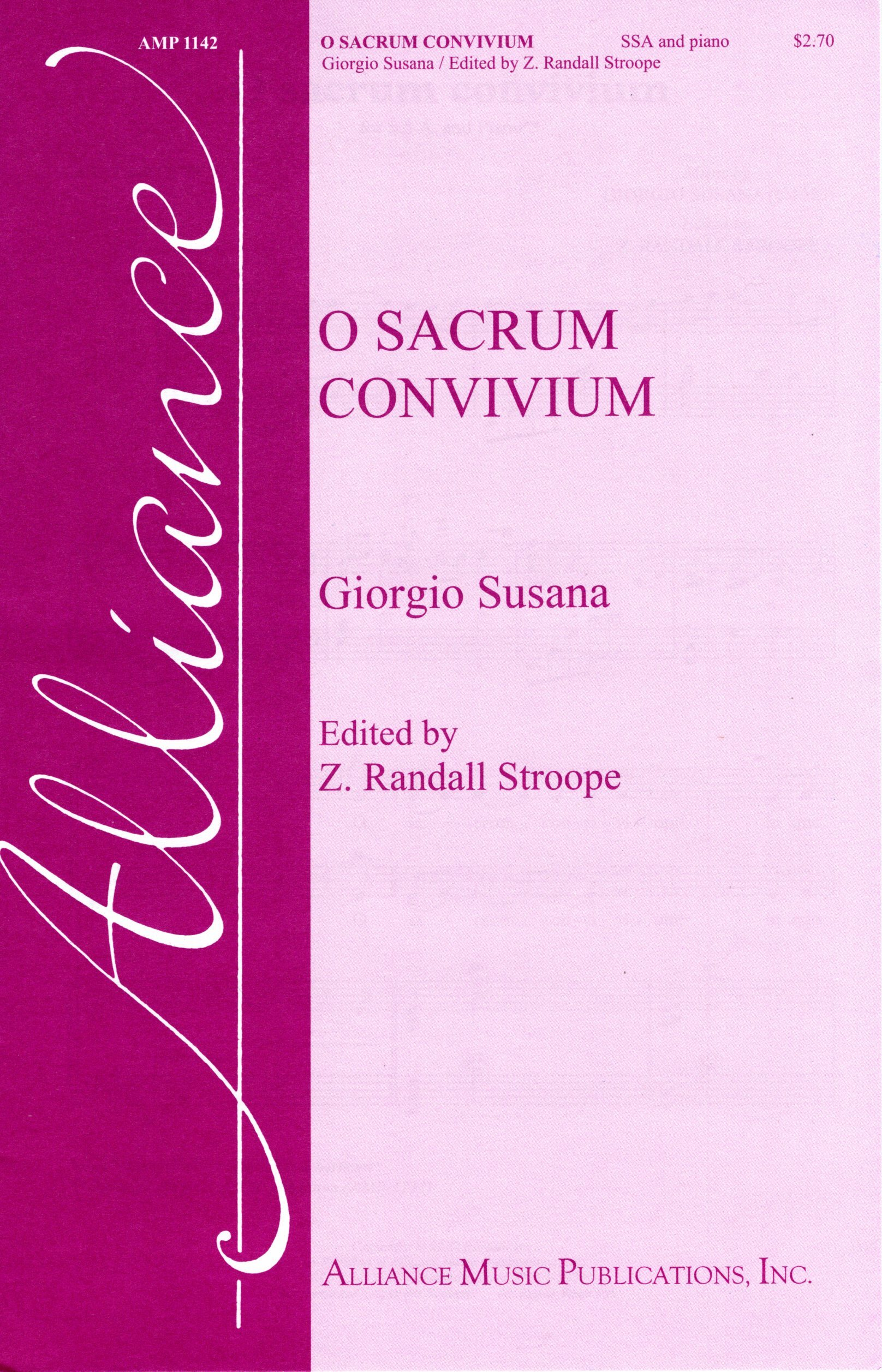 【女聲三部】《O Sacrum Convivum》