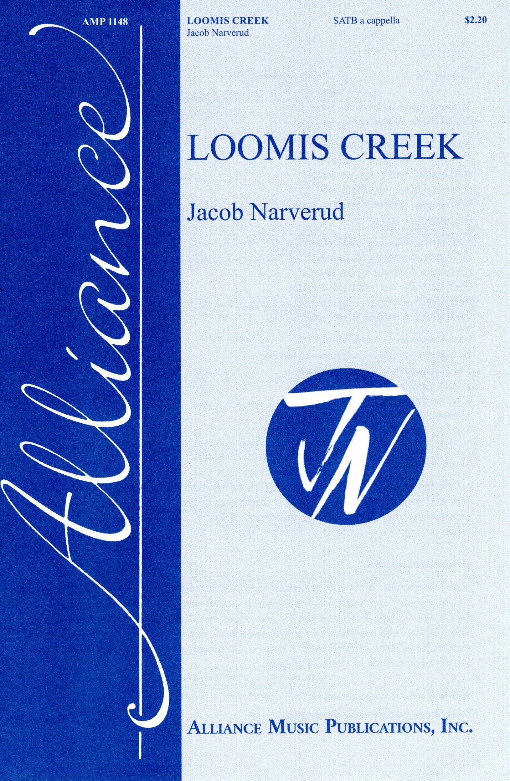 【混聲四部】《Loomis Creek》