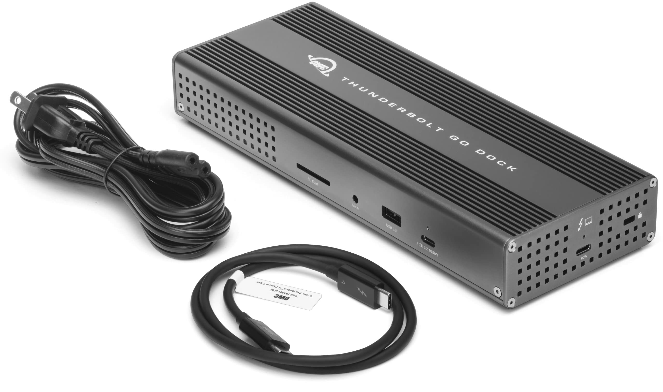 【新品未開封品】OWC Thunderbolt 4 Dock owc-thunderbolt-4-dock-back-3-