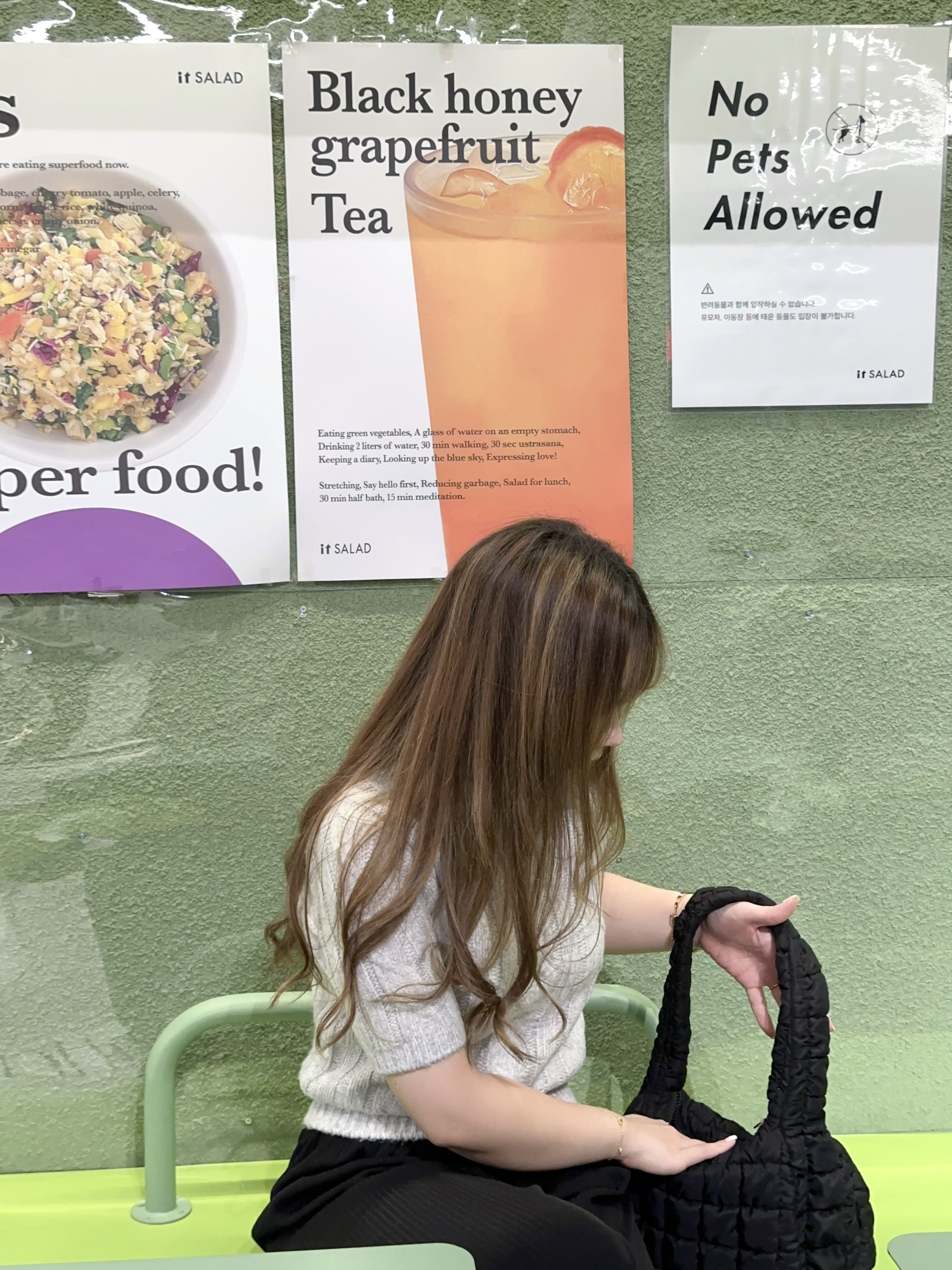 麻花混冷上衣(灰色)