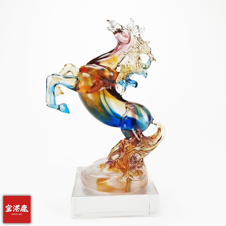 古美術品，極細工，人形擺件，高29cm，重約2500克｜古美術