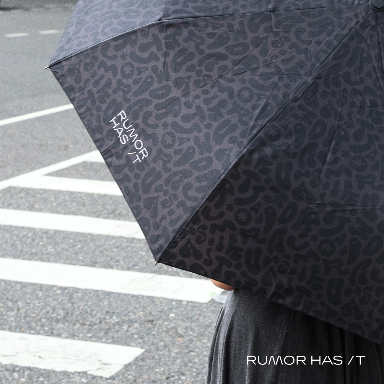 RHI 58 cm Automatic Folding Camo Umbrella