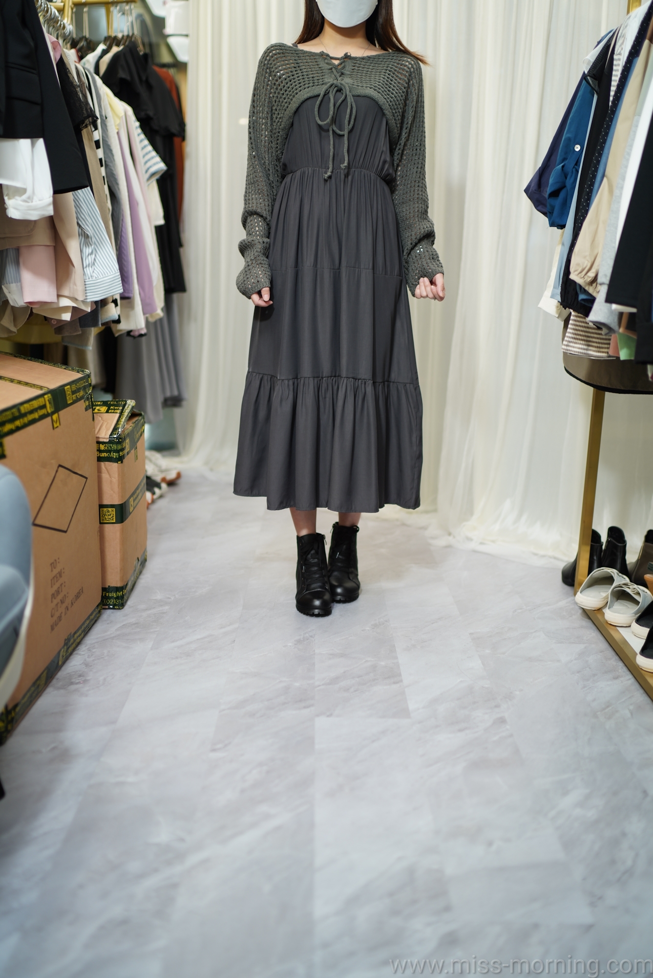 一套兩件連身裙(66499)