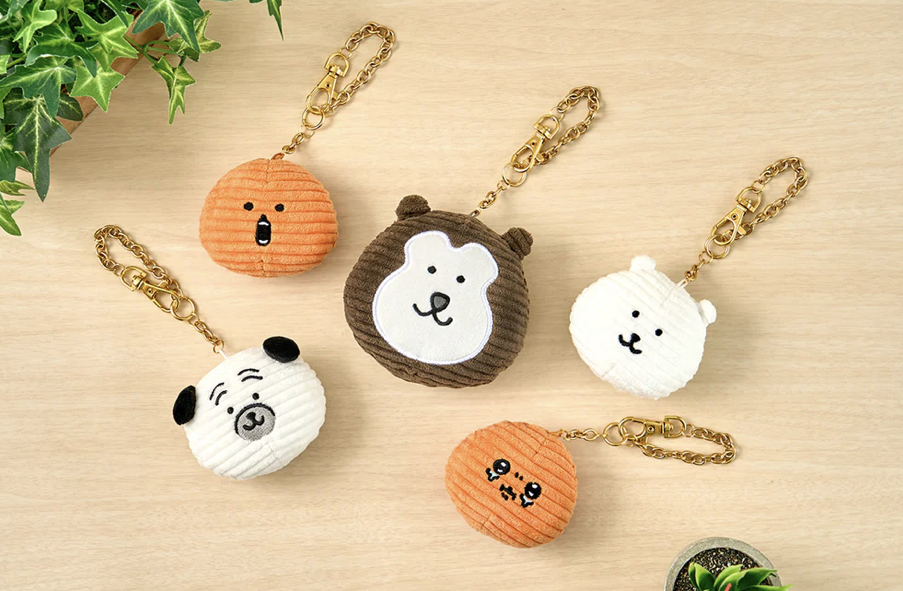 現貨｜Nagano展 條紋公仔大頭吊飾