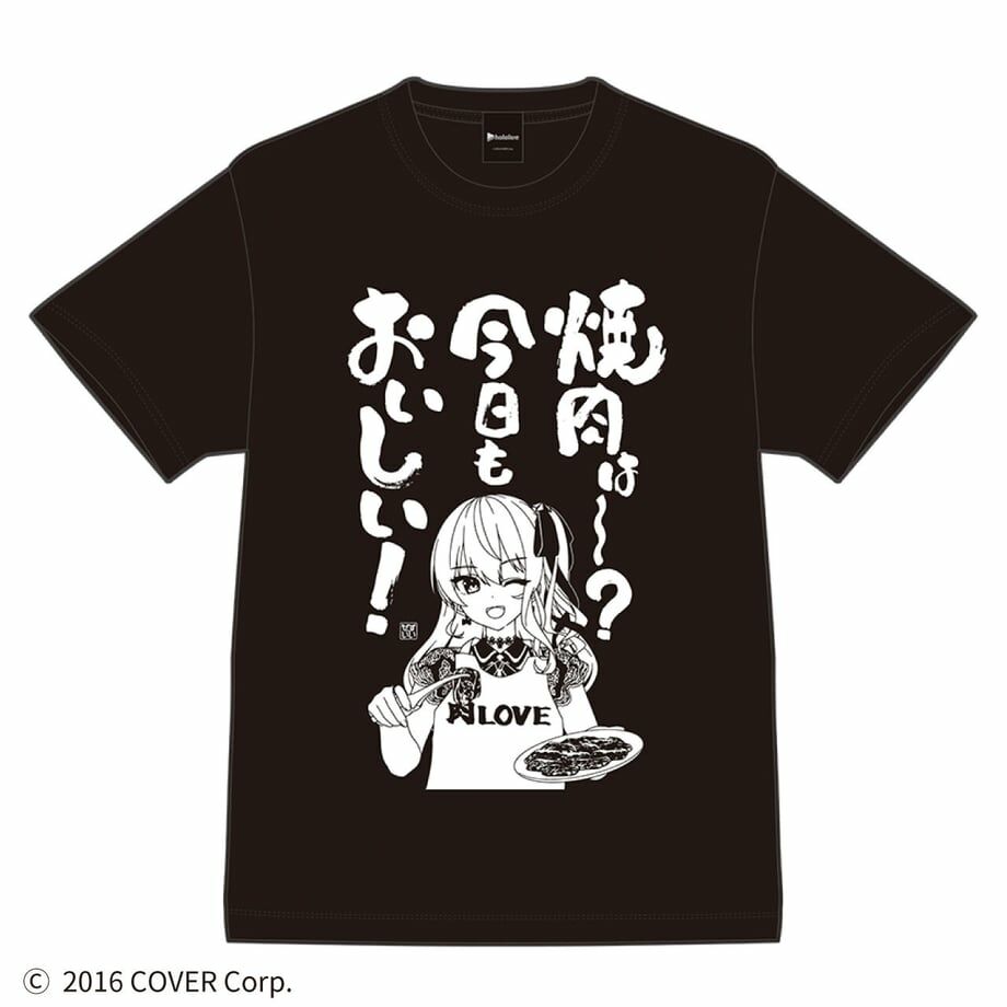 「官方代購」Hololive 星街すいせい x 牛角 合作周邊 #4 T-Shirt