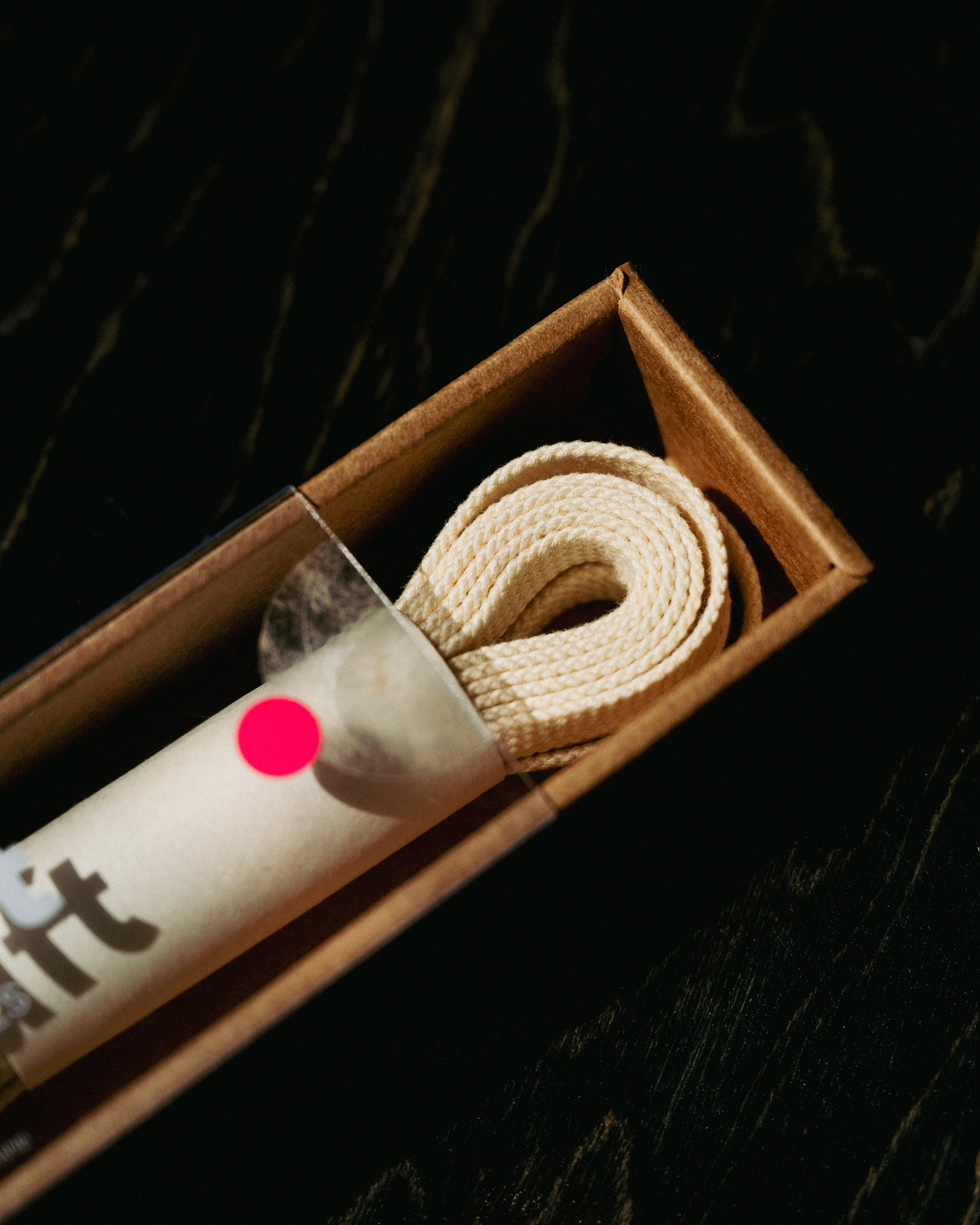 [現貨] LACRAFT Single Layer Shoelace "Cream"