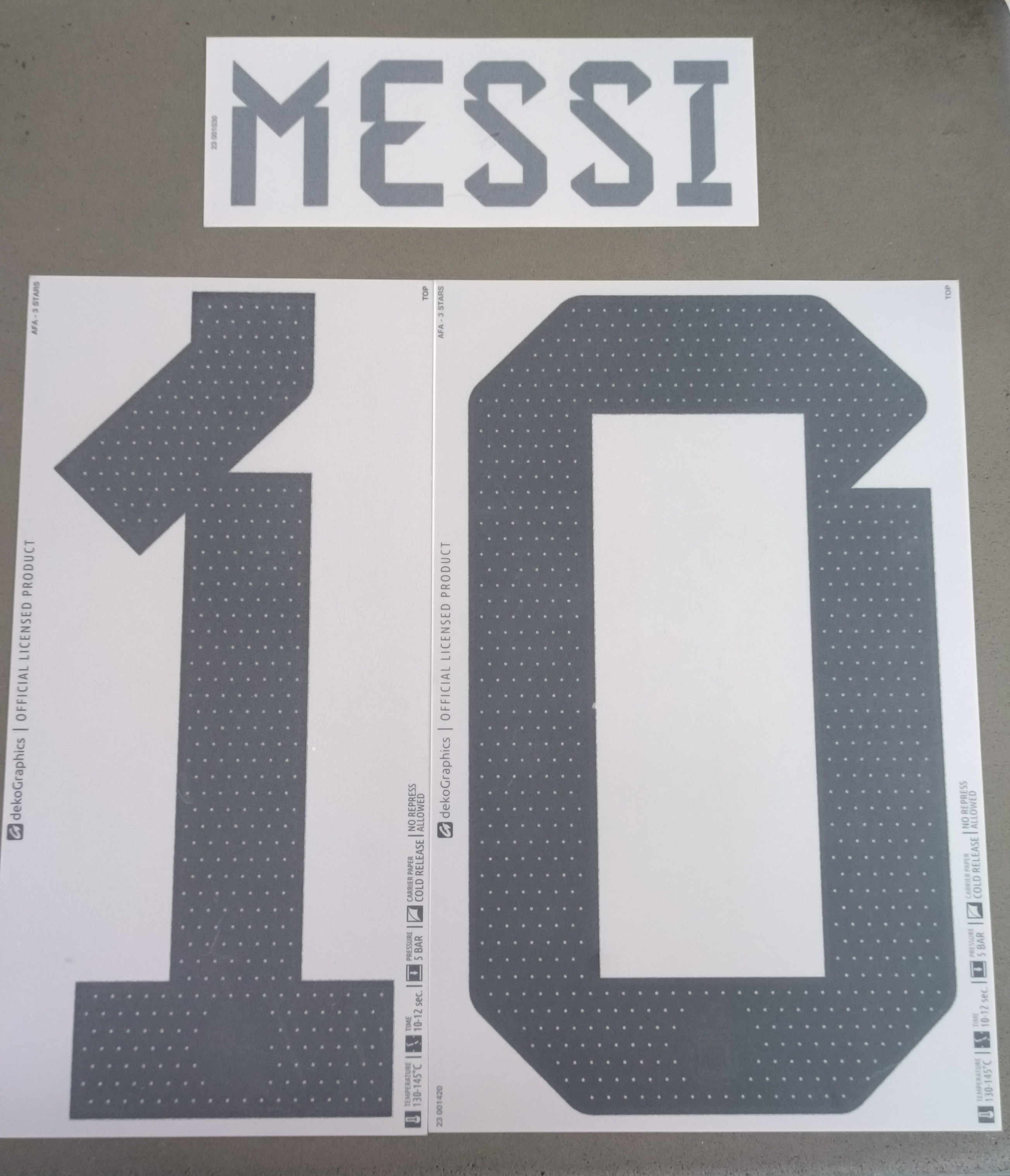 2023阿根廷主場美斯印字（三星版）