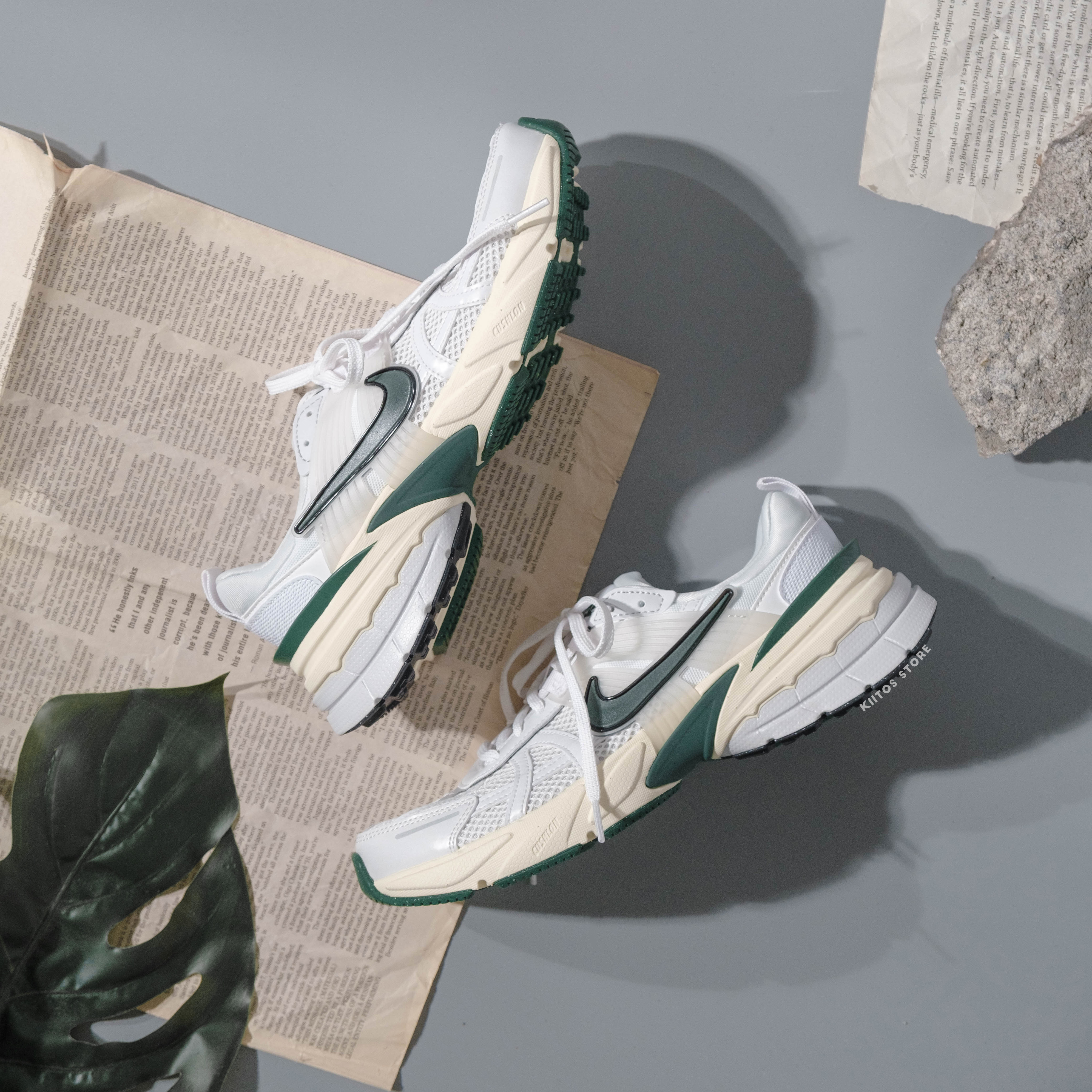 Nike V2K Run 米綠 Y2K 復古風 奶油底 FD0736-101