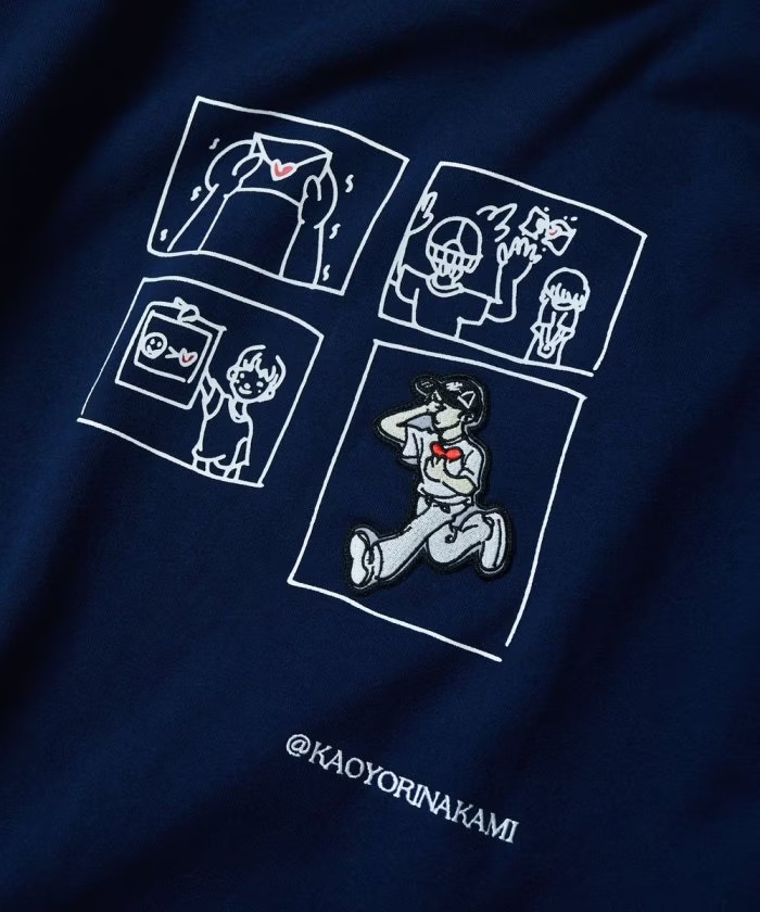 KAOYORINAKAMI “Punch Boy” 拳擊男孩厚磅長袖