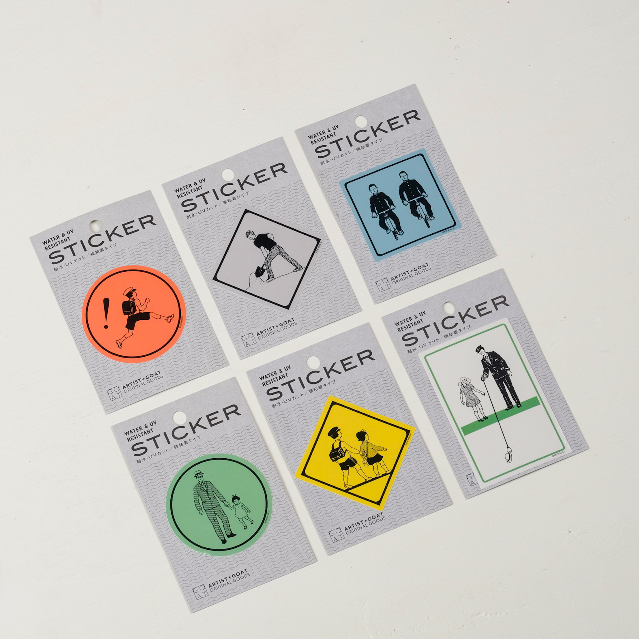 MASCO 強黏型裝飾貼紙 / GOAT / JAPAN