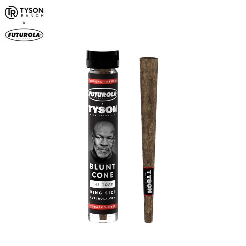 🇺🇸 Tyson 2.0 X Futurola -   Toad Blunt Cone 拳王泰森萜烯雪茄預捲煙（1pc）